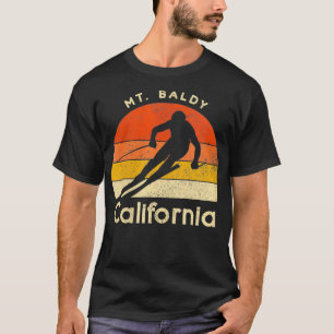 T-shirt Ski vintage Mt Baldy California VNeck