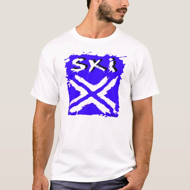 T-shirt Ski X (Devant)