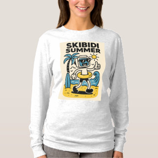 T-shirt Skibidi été