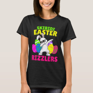 T-shirt Skibidi Pâques - Drôle Rizzler de Pâques Gen Alpha