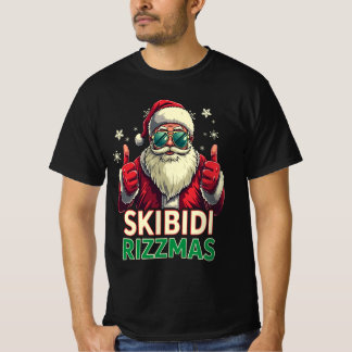 T-shirt Skibidi Rizzmas Noël Noël Noël Noël Noël Noël Noël