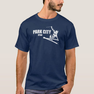 T-shirt Skier Park City Utah