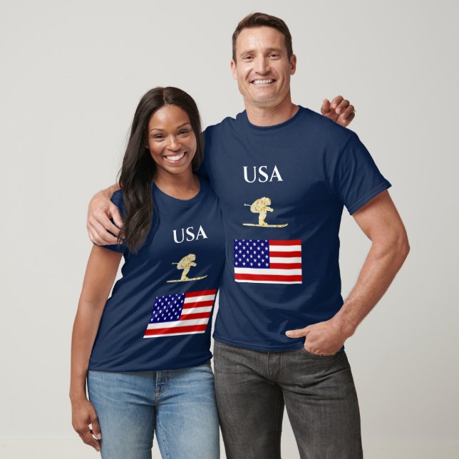 T-SHIRT SKIEUR (Unisexe)