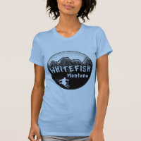 Skieur artistique du Montana de poisson à chair