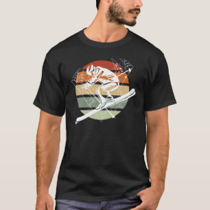 T-shirt Skieurs vintages