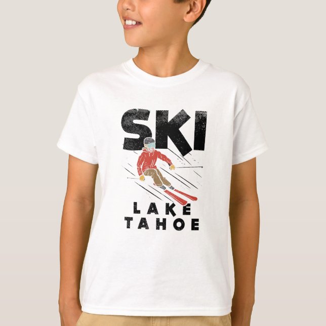 T-shirt Skiing (Devant)