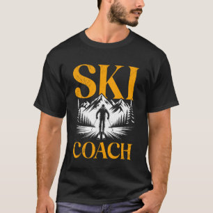 T-shirt Skiing ENTRAÎNEUR DE SKI CLOOLER Que Le Ski Moyen