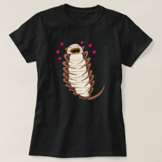 T-Shirt Skinleech T'aime (skinleech marron)