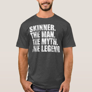 T-shirt SkinnerSkinner Nom de famille Skinner nom de famil