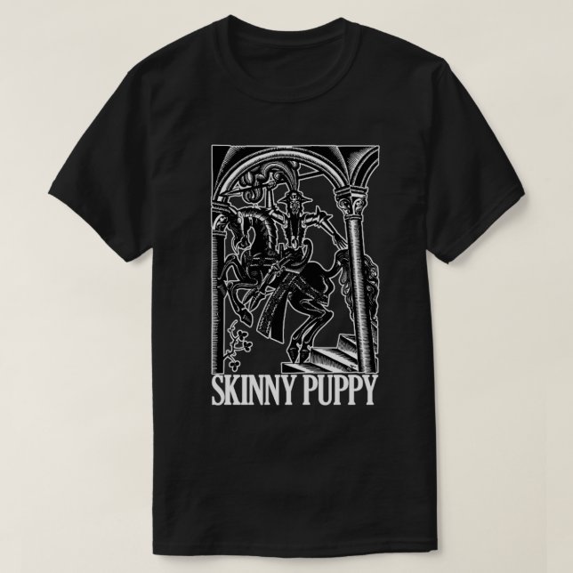 T-shirt Skinny Puppy Retro Stylisé Original Fan Art2 (Design devant)