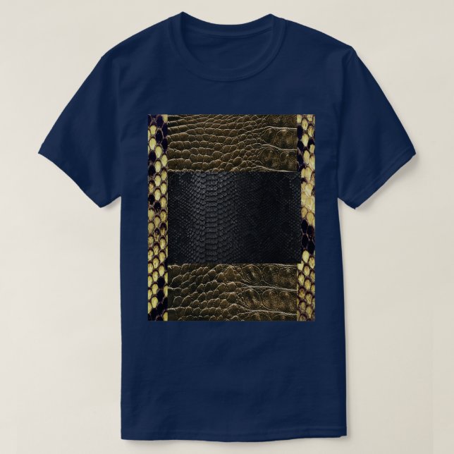 T-shirt Skins serpent Mode Texture Conception photo (Design devant)