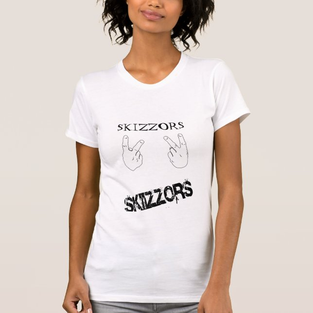 T-shirt Skizzors femelle 2 (Devant)