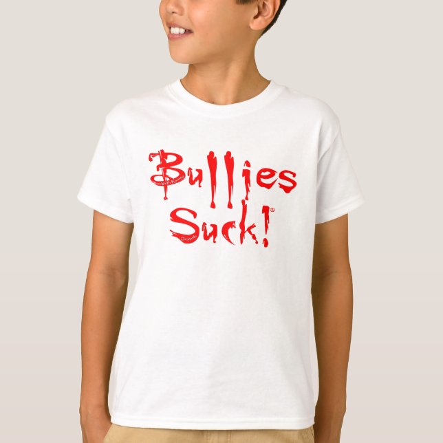T-shirt SKO "Les Bullies Font La Chance !" Chemise à sonne (Devant)
