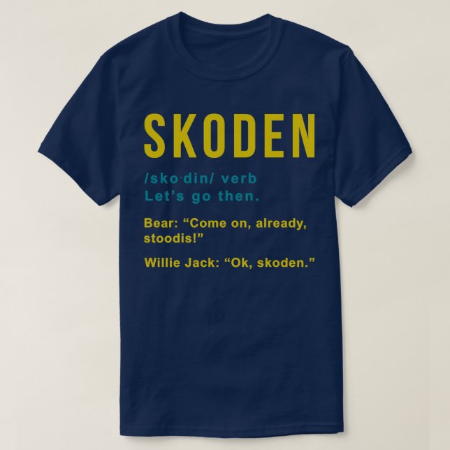 T-shirt Skoden from Reservation Dog s 1  (Design devant)