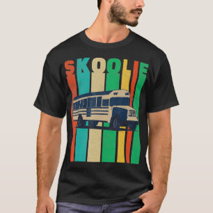 T-shirt Skoolie Bus Conversion RV Converti Schoo Vintage