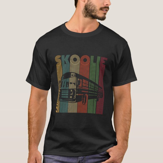 T-shirt Skoolie For A Schoolie Driver (Devant)