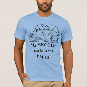 T-shirt Skoolie Happy 1