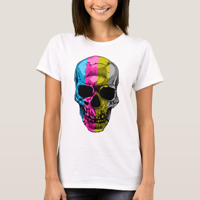 T-SHIRT SKULL CMYK (Devant)