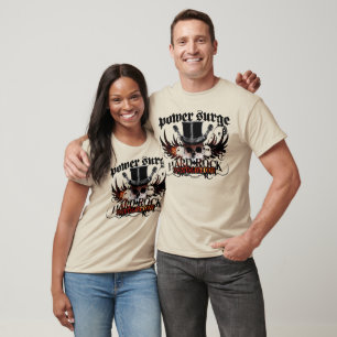 T-shirt Skull-Power-Surge-01