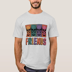 T-shirt Skull Squad : Amis pour toujours