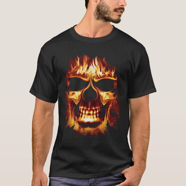 T-shirt Skullfire (Devant)