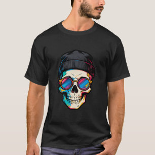T-shirt Skully Hipster