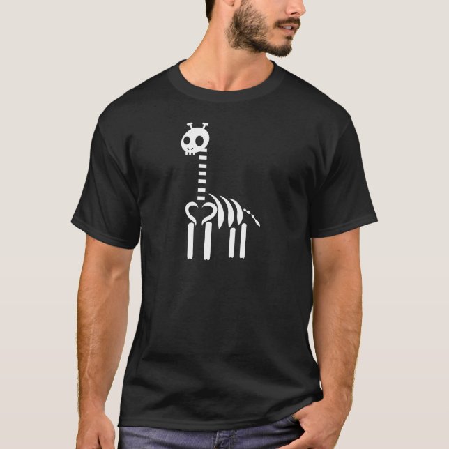 T-shirt Skully la girafe (Devant)