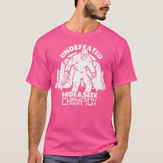 T-shirt Skunk Ape Indéfendu Cacher Chercher Champion Crypt (Devant)