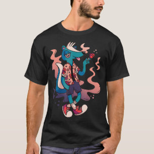T-shirt Skunk Manger Sweet Lollipop Chaussures Candy
