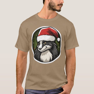 T-shirt Skunts Noël vintage