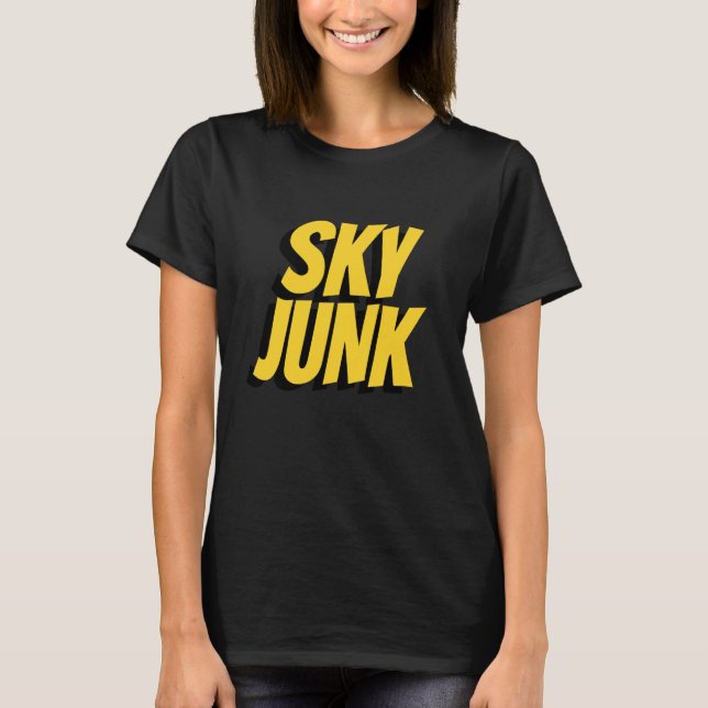 T-shirt Sky Junk Saut en parachute (Devant)