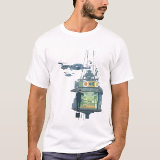 T-shirt Sky Restaurant avec livraison de drone