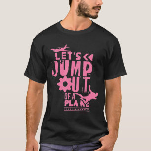 T-shirt Skydive Femmes Parachute Skydiver Skydiver Maman
