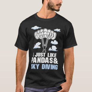T-shirt Skydive Parachute Parachutiste Skydiver Skydiver