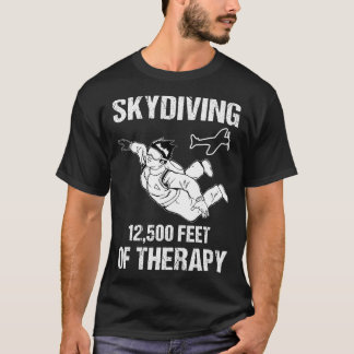 T-shirt Skydive Skydive Parachutiste Wingsuit Sky Diving