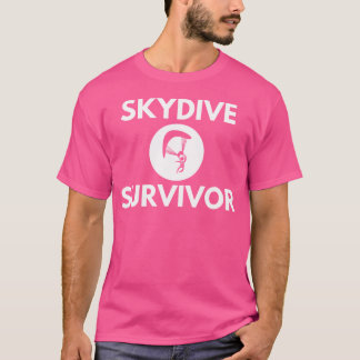 T-shirt Skydive Survivor Funny Skydiving