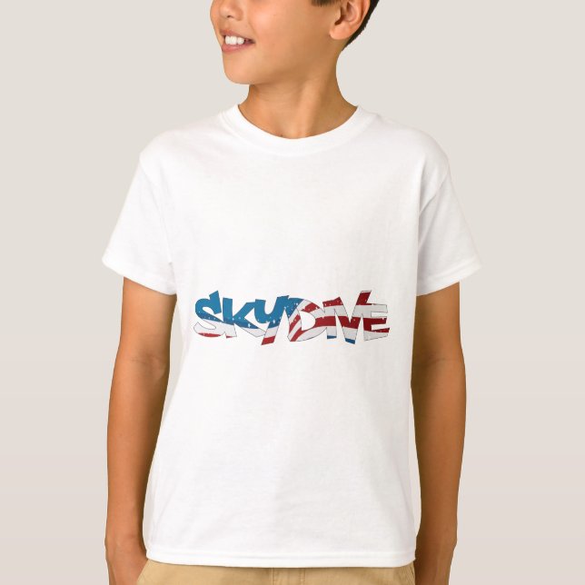 T-SHIRT SKYDIVE USA (Devant)