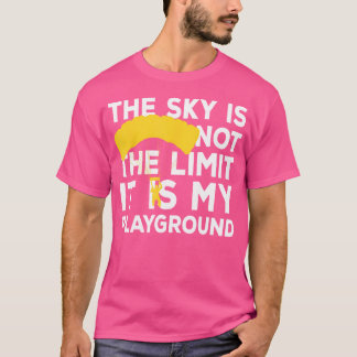 T-shirt Skydiver Dit Que Sky Est Mon Aire De Jeu Drôle Sky