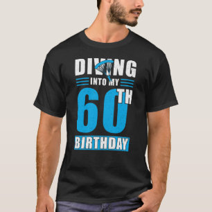 T-shirt Skydiver Gift 60th Birthday