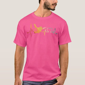 T-shirt Skydiver Heartbeat Skydiving