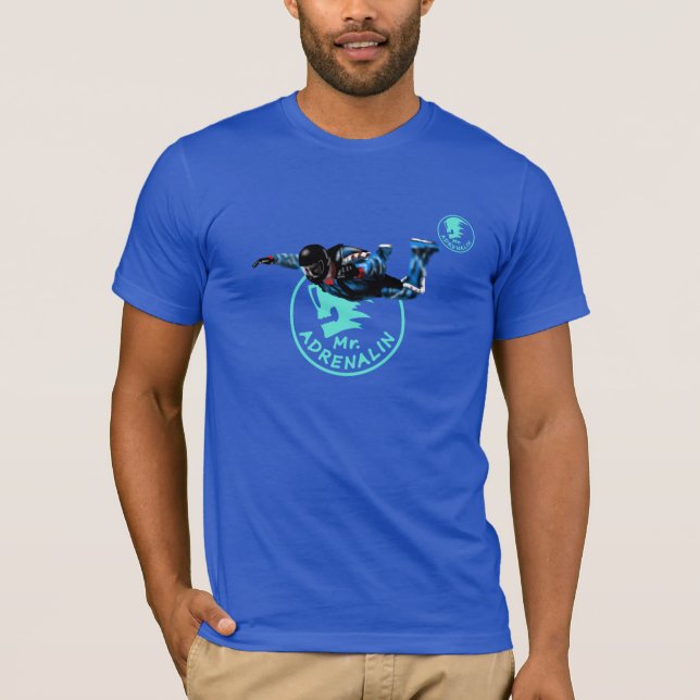 T-shirt Skydiver M. Adrénaline (Devant)