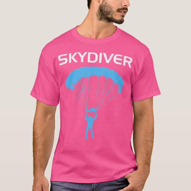 T-shirt Skydiver Parachutage Skydiving (Devant)
