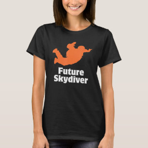 T-shirt Skydiver Parachute Skydiver Parachutiste Base Jump