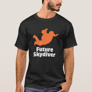 T-shirt Skydiver Parachute Skydiver Parachutiste Base Jump