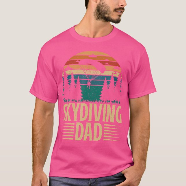 T-shirt Skydiver Skydiver Papa (Devant)