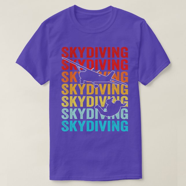 T-shirt Skydiver Skydiving   1  (Design devant)