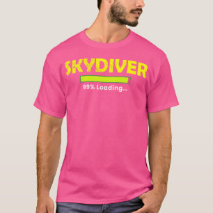 T-shirt Skydiver Skydiving Parachute