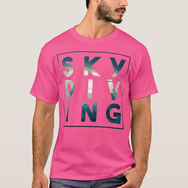 T-shirt Skydiver tendance (Devant)