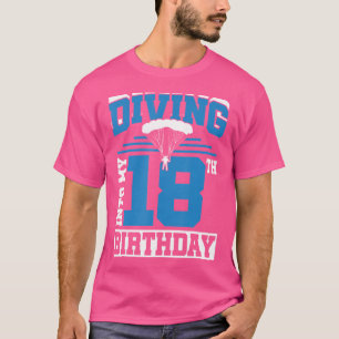 T-shirt Skydiving Anniversaire Première Plongée Skydiving