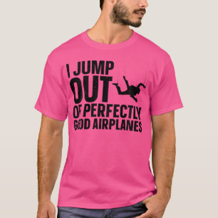 T-shirt Skydiving Art Pour Parachute Skydiver Sky Diving